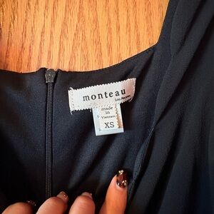 Monteau Classic Black Jumper